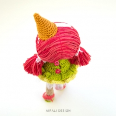 Lorena the ice-cream doll amigurumi pattern by airali design