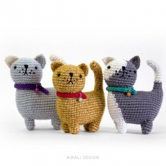 Ugo the Cat amigurumi pattern by airali design