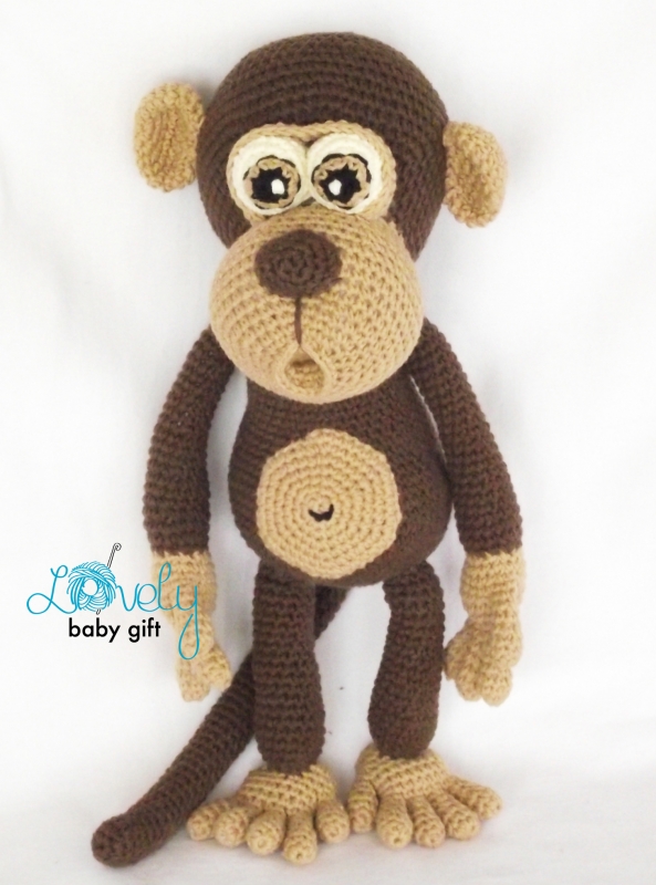 Bruno the Monkey amigurumi pattern - Amigurumi.com