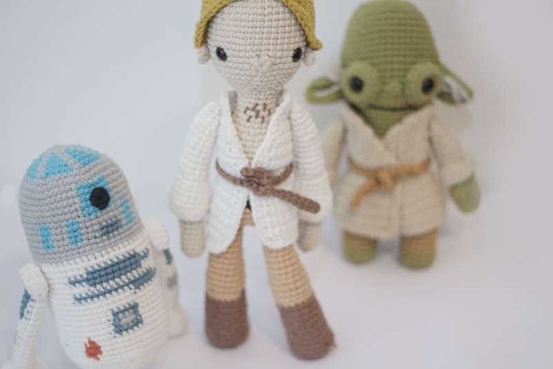 MASTER YODA amigurumi pattern - Amigurumi.com