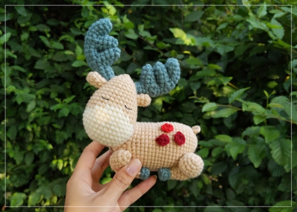 Den the Fairy Moose - Free amigurumi pattern