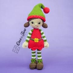 Jingle and Belle Santas Helper amigurumi by One and Two Company