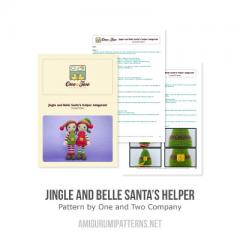 Jingle and Belle Santas Helper amigurumi pattern by One and Two Company