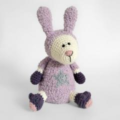 Twinkle Rabbit amigurumi by Woolytoons