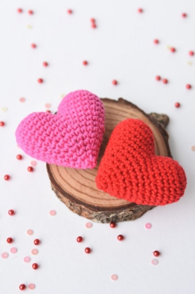 Little hearts - Free amigurumi pattern