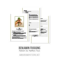 Benjamin Froggins amigurumi pattern by Maffers Toys
