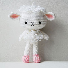 Cloudy the Lamb amigurumi pattern - Amigurumi.com