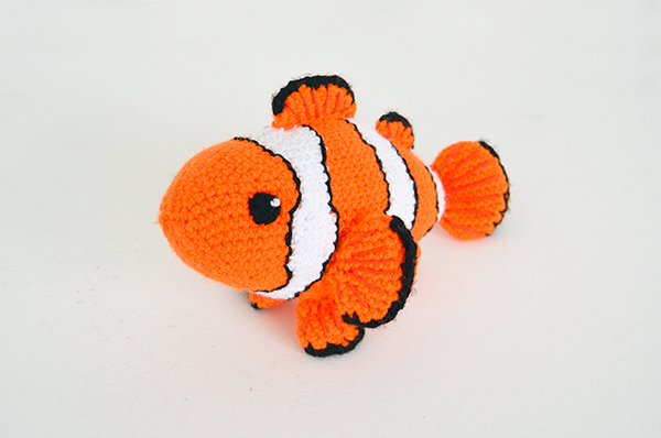 Clown fish amigurumi pattern - Amigurumi.com