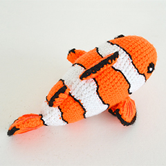 Clown fish amigurumi pattern - Amigurumi.com