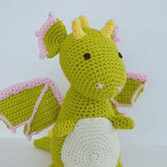 D is for Dragon amigurumi pattern - Amigurumi.com