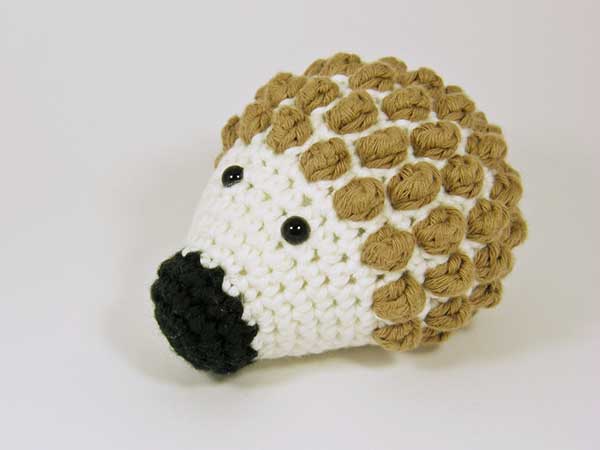 hedgehog plush pattern