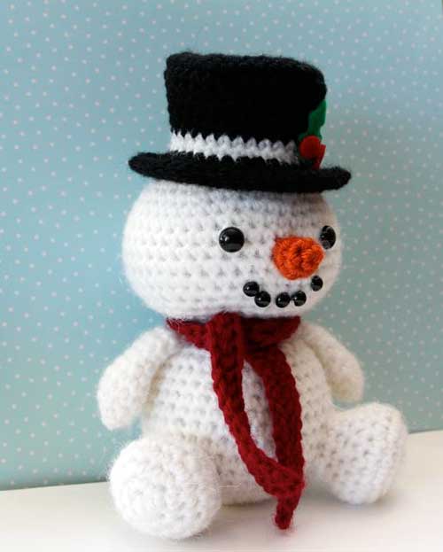 Jolly the Snowman Amigurumi Kit – Snacksies Handicraft