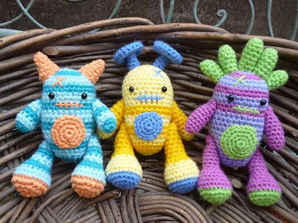 Mini Monsters Amigurumi Pattern Amigurumipatterns Net