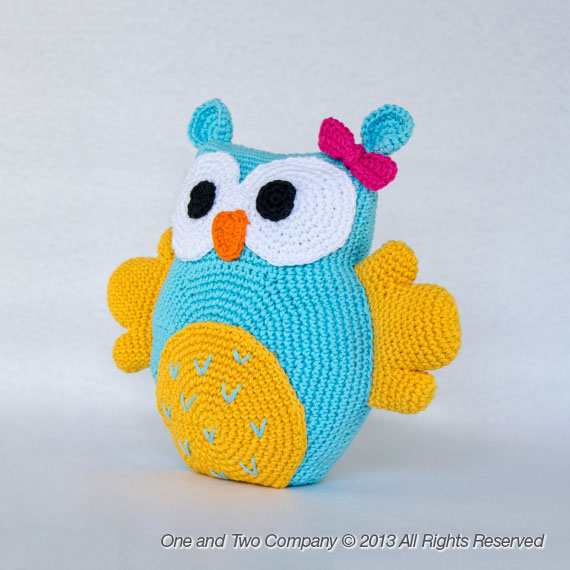 Miss Owl amigurumi pattern - Amigurumi.com