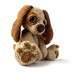 Moss the Puppy dog amigurumi pattern - Amigurumi.com