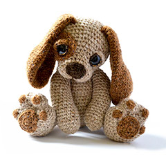 Moss the Puppy dog amigurumi pattern - Amigurumi.com