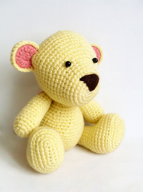 teddy mr bean amigurumi