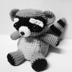 Rocky Raccoon amigurumi by Sweet N' Cute Creations