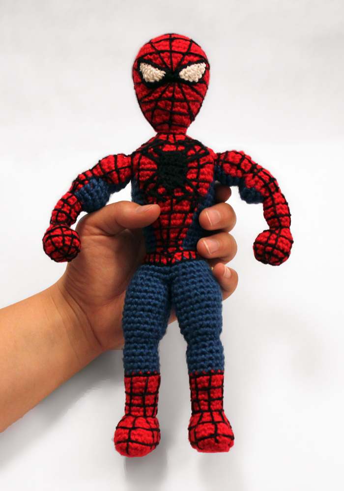 Spiderman Superhero amigurumi pattern