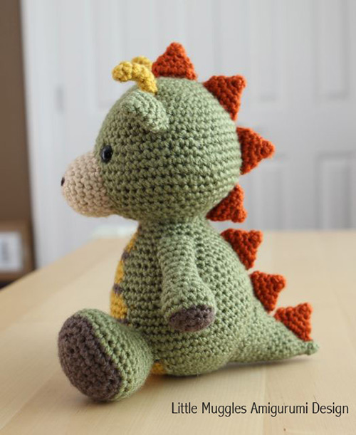 Spike the Dragon amigurumi pattern - Amigurumi.com