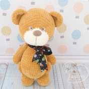 Rainbow Teddy Free Amigurumi Pattern