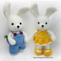 Dress me bunny boy and girl