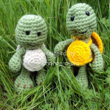 Bigfoot Turtle - Free amigurumi pattern