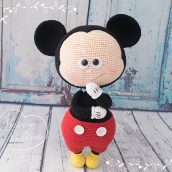 Bonnie in Mickey Costume amigurumi pattern - Amigurumi.com