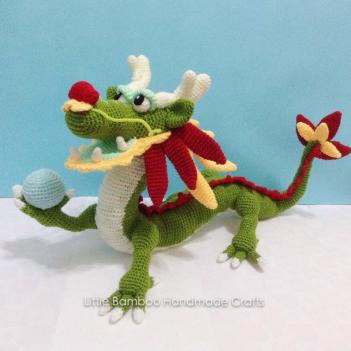 Chinese dragon amigurumi pattern - Amigurumi.com