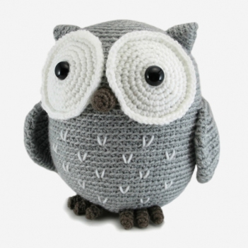 Koko the Owl amigurumi pattern by Hookabee