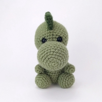 Mr. Dinosaur amigurumi pattern by Theresas Crochet Shop