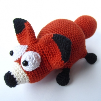 chubby fox plush