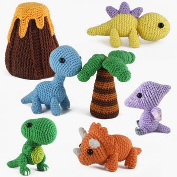 Dinosaur World amigurumi pattern - Amigurumi.com