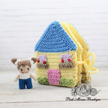 Emma and Her Little House amigurumi pattern - Amigurumi.com