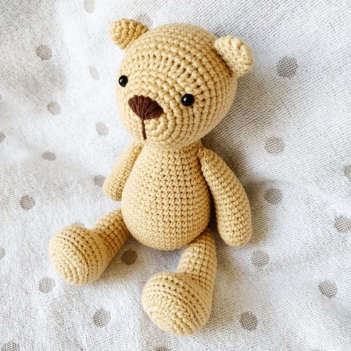 Nico the Bear amigurumi pattern - Amigurumi.com