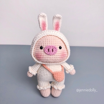 Gin The Bunny Pig amigurumi pattern - Amigurumi.com