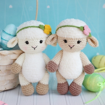 plush lambs