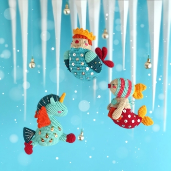 Winter Fairy Tale amigurumi pattern by Natura Crochet