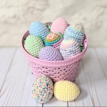 Easter Eggs - Free amigurumi pattern