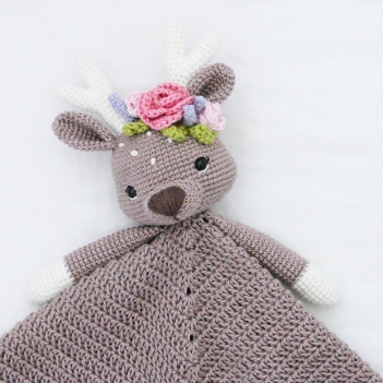 Finley The Little Fawn Lovey amigurumi pattern by THEODOREANDROSE