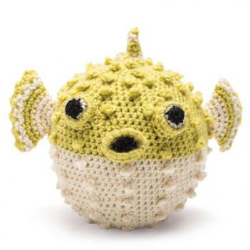 puffer fish soft toy