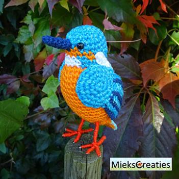 The Kingfisher amigurumi pattern by MieksCreaties