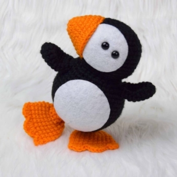 Arctic puffin - Free amigurumi pattern