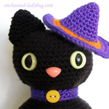 black cat amigurumi pattern