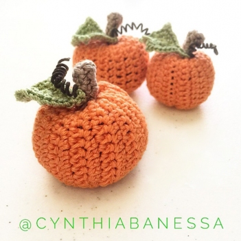 cute pumpkin amigurumi pattern