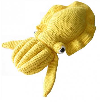 Cora the Cuttlefish amigurumi pattern by Adrialys Designs