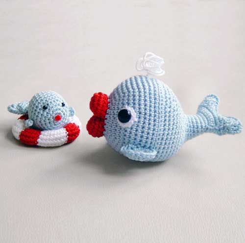 Whales Set Amigurumi Pattern - Amigurumi.com