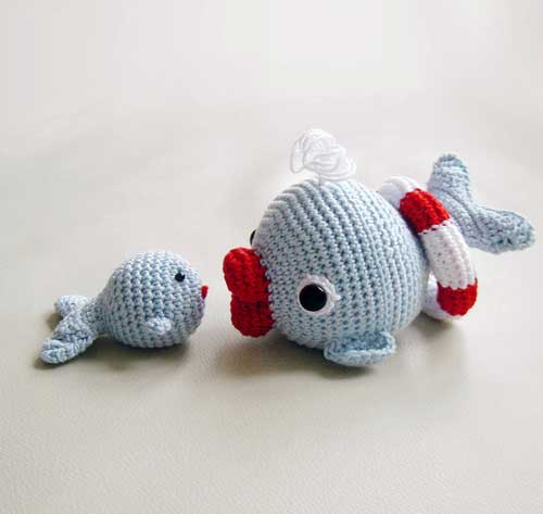 Whales Set amigurumi pattern - Amigurumi.com