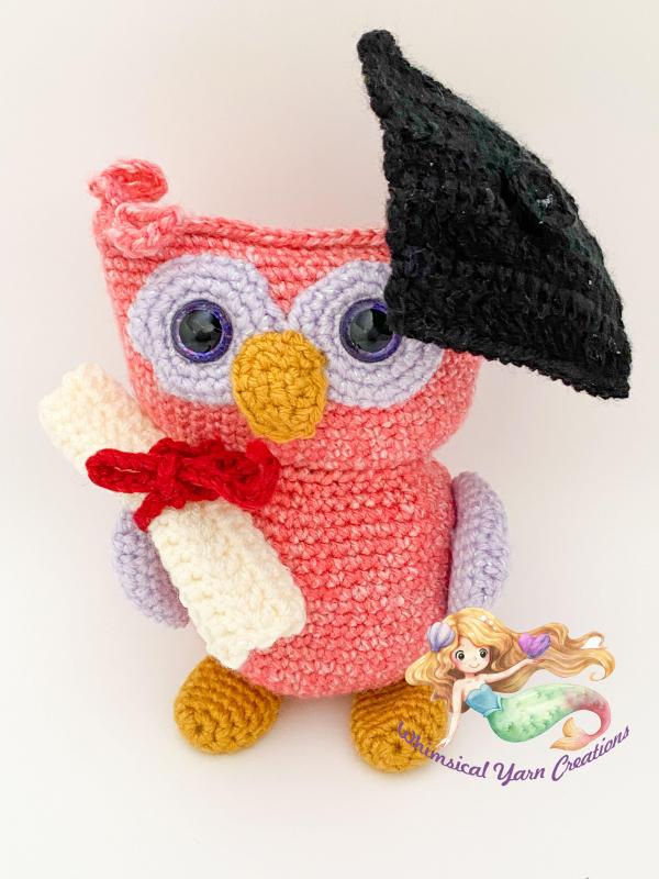 stuffed graduation owl